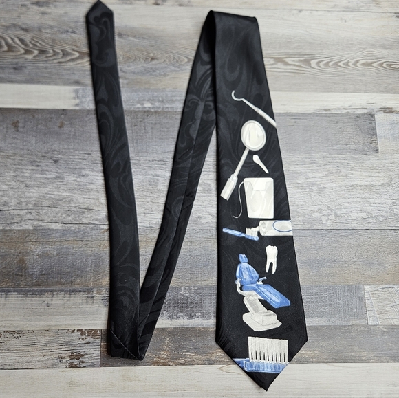 Dentist Dental Teeth Tie Silk - Picture 1 of 6